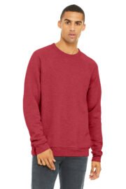 BELLA+CANVAS Unisex Sponge Fleece Raglan Sweatshirt. BC3901 - Image 26