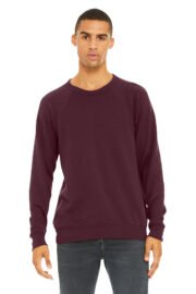 BELLA+CANVAS Unisex Sponge Fleece Raglan Sweatshirt. BC3901 - Image 29