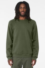 BELLA+CANVAS Unisex Sponge Fleece Raglan Sweatshirt. BC3901 - Image 31