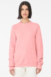 BELLA+CANVAS Unisex Sponge Fleece Raglan Sweatshirt. BC3901 - Image 34