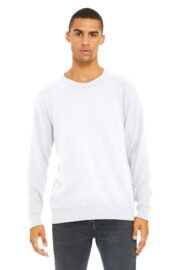 BELLA+CANVAS Unisex Sponge Fleece Raglan Sweatshirt. BC3901 - Image 39