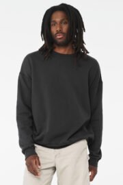 BELLA+CANVAS Unisex Sponge Fleece Drop Shoulder Sweatshirt. BC3945 - Image 10