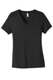 BELLA+CANVAS Women's Relaxed Heather CVC V-Neck Tee BC6405CVC - Image 5