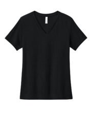 BELLA+CANVAS Women's Relaxed Heather CVC V-Neck Tee BC6405CVC - Image 15