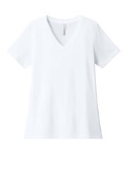 BELLA+CANVAS Women's Relaxed Heather CVC V-Neck Tee BC6405CVC - Image 16