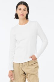BELLA+CANVAS Women's Jersey Long Sleeve Tee BC6500 - Image 8