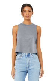 BELLA+CANVAS Women's Racerback Cropped Tank. BC6682 - Image 8