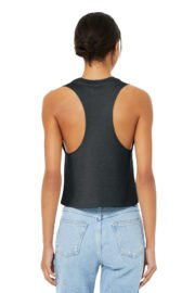 BELLA+CANVAS Women's Racerback Cropped Tank. BC6682 - Image 4