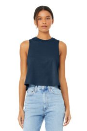 BELLA+CANVAS Women's Racerback Cropped Tank. BC6682 - Image 13