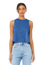 BELLA+CANVAS Women's Racerback Cropped Tank. BC6682 - Image 16