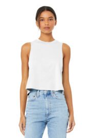 BELLA+CANVAS Women's Racerback Cropped Tank. BC6682 - Image 18