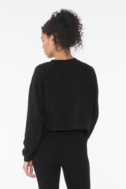 BELLA+CANVAS Women's Raglan Pullover Sponge Fleece BC7505 - Image 3