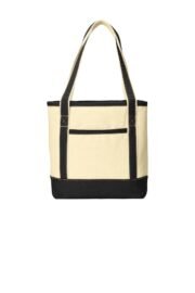 Port Authority Medium Cotton Canvas Tote. BG412 - Image 2