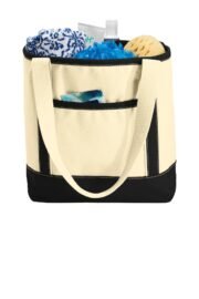 Port Authority Medium Cotton Canvas Tote. BG412 - Image 3