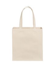 Port Authority Cotton Canvas Over-the-Shoulder Tote BG426 - Image 6