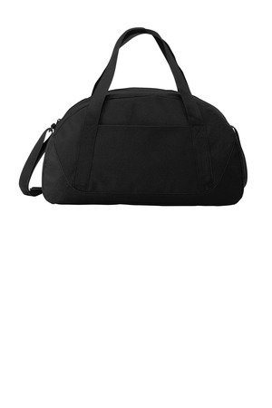 BG818_black_flat_straight Port Authority Access Dome Duffel. BG818 - Image 1