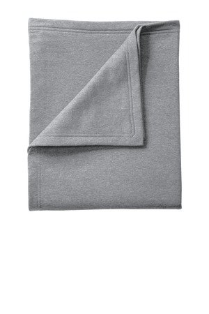 BP78_athletichthr_front Port & Co Core Fleece Sweatshirt Blanket. BP78 - Image 1