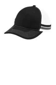Port Authority Two-Stripe Snapback Trucker Cap. C113 - Image 2