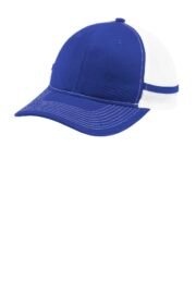 Port Authority Two-Stripe Snapback Trucker Cap. C113 - Image 6