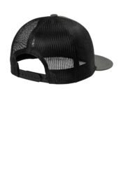 Port Authority Snapback Flat Bill Trucker Cap C117 - Image 4