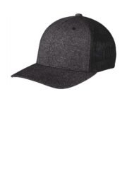 Port Authority Flexfit Melange Mesh Back Trucker Cap C302 - Image 6