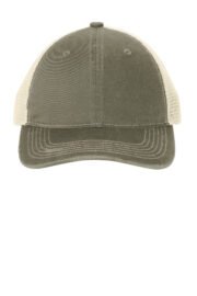 Port Authority Distressed Mesh Back Cap C600 - Image 9