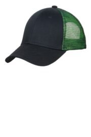 Port Authority Double Mesh Snapback Sandwich Bill Cap. C818 - Image 7
