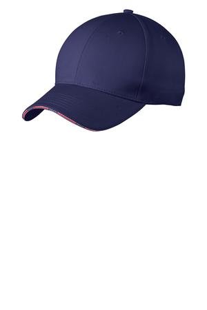 C829_bluecrush_front Port Authority Americana Flag Sandwich Cap. C829 - Image 1