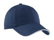 Port Authority Sandwich Bill Cap with Striped Closure. C830 - Image 10