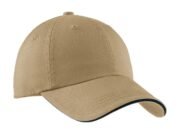 Port Authority Sandwich Bill Cap with Striped Closure. C830 - Image 12