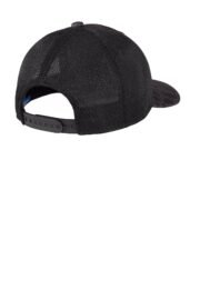 Port Authority Performance Camouflage Mesh Back Snapback Cap C892 - Image 4