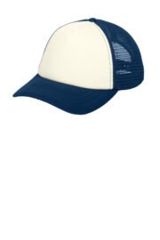 Port Authority 5-Panel Twill Foam Trucker Cap. C936 - Image 8