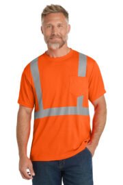 CornerStone ANSI 107 Class 2 Mesh Tee. CS200 - Image 2