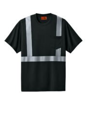 CornerStone Enhanced Visibility Segmented Tape Tee CS206 - Image 4
