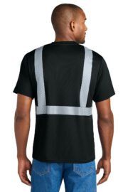 CornerStone Enhanced Visibility Segmented Tape Tee CS206 - Image 3