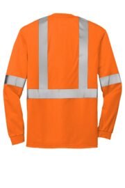 CornerStone ANSI 107 Class 2 Long Sleeve Safety T-Shirt. CS401LS - Image 6