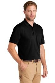 CornerStone Industrial Snag-Proof Pique Pocket Polo. CS4020P - Image 2
