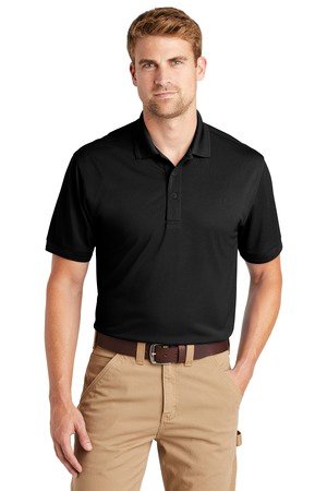 CS4020_black_model_front_012019 CornerStone Industrial Snag-Proof Pique Polo. CS4020 - Image 1