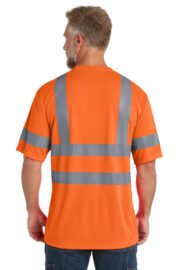 CornerStone - ANSI 107 Class 3 Short Sleeve Snag-Resistant Reflective T-Shirt. CS408 - Image 3