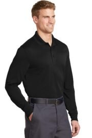 CornerStone Select Snag-Proof Long Sleeve Polo. CS412LS - Image 2