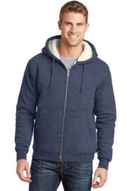 CornerStone Heavyweight Sherpa-Lined Hooded Fleece Jacket. CS625 - Image 10