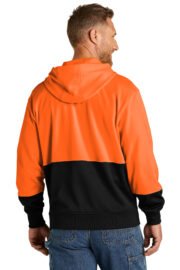 CornerStone Enhanced Visibility Fleece Pullover Hoodie CSF01 - Image 4