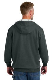 CornerStone Tough Fleece Full-Zip Hoodie CSF631 - Image 3
