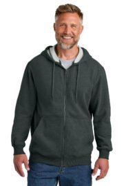 CornerStone Tough Fleece Full-Zip Hoodie CSF631 - Image 2