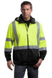 CornerStone - ANSI 107 Class 3 Safety Windbreaker. CSJ25 - Image 2