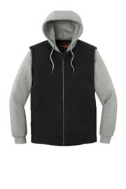 CornerStone Duck Fleece Full-Zip Hooded Jacket CSJ42 - Image 4