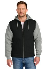 CornerStone Duck Fleece Full-Zip Hooded Jacket CSJ42