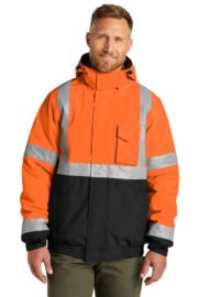 CornerStone ANSI 107 Class 3 Economy Waterproof Insulated Bomber Jacket CSJ500 - Image 3