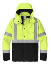 CornerStone ANSI 107 Class 3 Waterproof Insulated Ripstop Bomber Jacket CSJ501 - Image 5