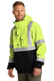 CornerStone ANSI 107 Class 3 Waterproof Insulated Ripstop Bomber Jacket CSJ501 - Image 2